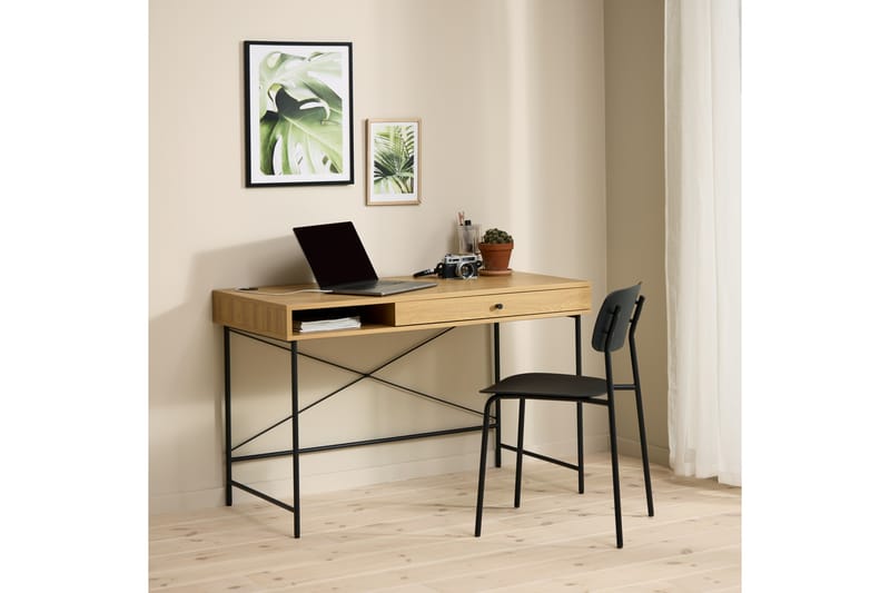 Anel Skrivebord 60x120 cm - Beige - Møbler - Bord - Kontorbord - Skrivebord