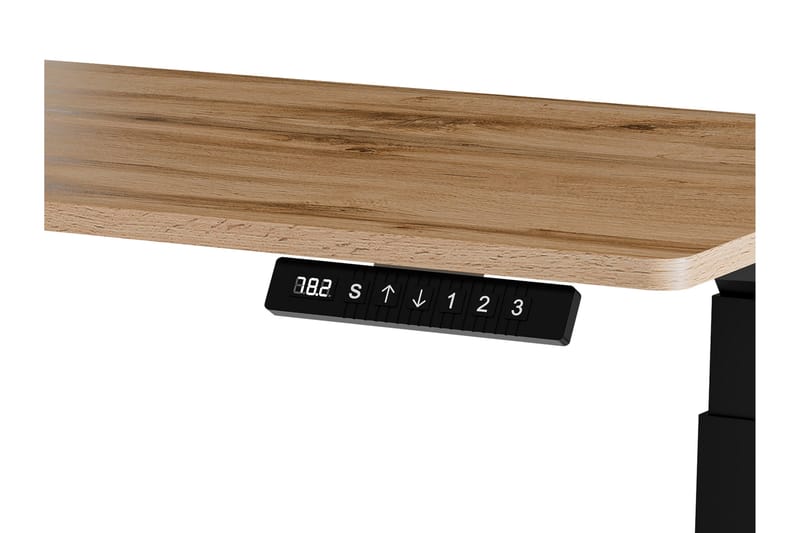 Adrianah Skrivebord 67x121 cm - Brun/Svart - Møbler - Bord - Kontorbord - Skrivebord