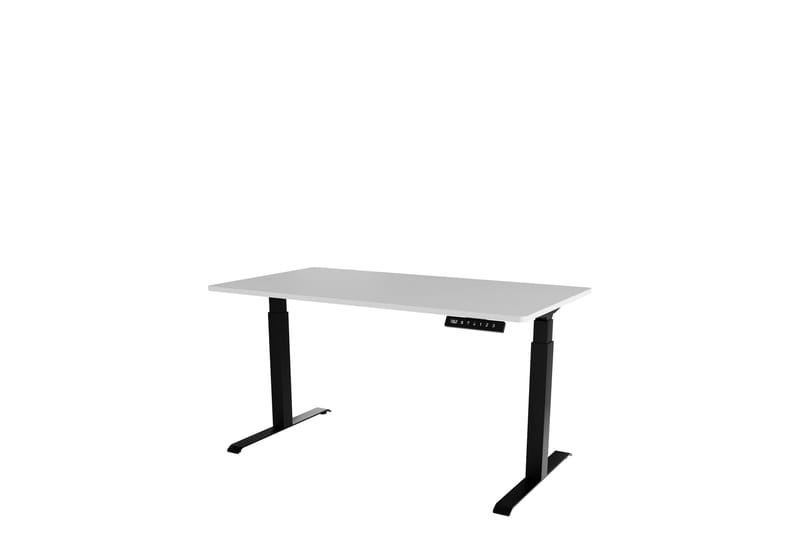 Adrianah Skrivebord 80x150 cm - Hvit/Svart - Møbler - Bord - Kontorbord - Skrivebord