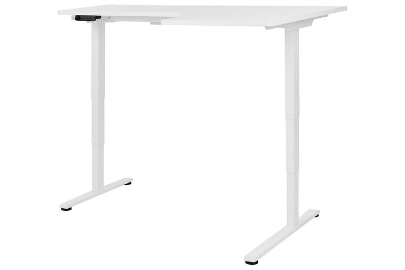 Bina Skrivebord 109x160 cm - Hvit - Møbler - Bord - Kontorbord - Skrivebord