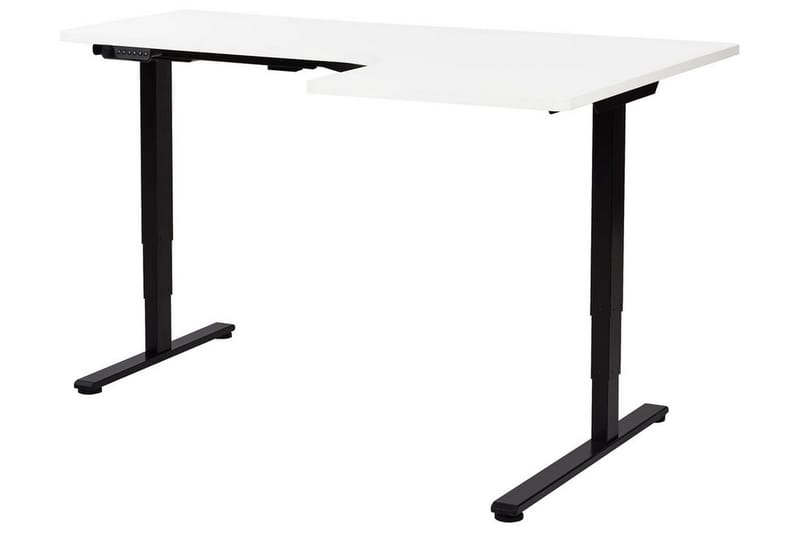 Bina Skrivebord 109x160 cm - Svart/Hvit - Møbler - Bord - Kontorbord - Skrivebord