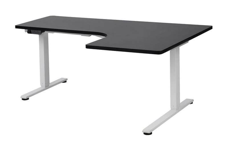 Bina Skrivebord 109x160 cm - Svart/Hvit - Møbler - Bord - Kontorbord - Skrivebord