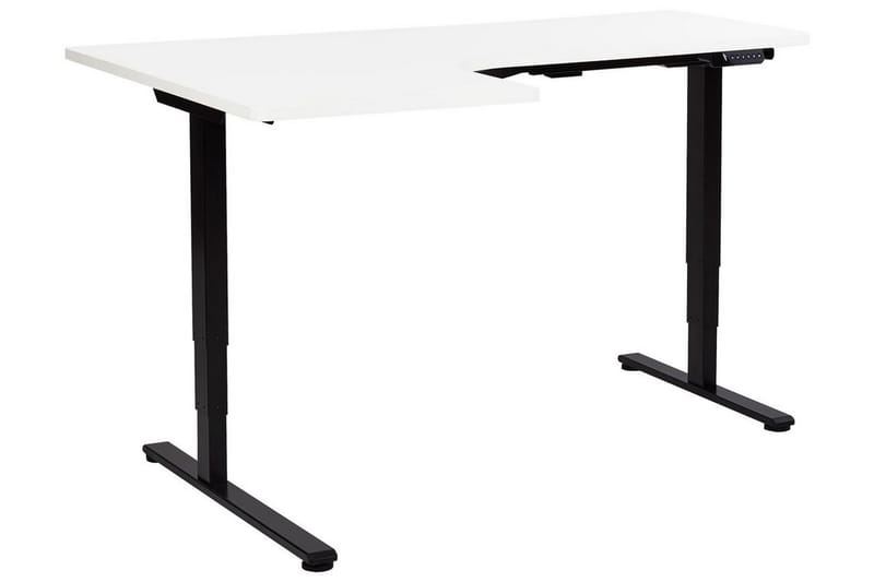 Bina Skrivebord 109x160 cm - Svart/Hvit - Møbler - Bord - Kontorbord - Skrivebord