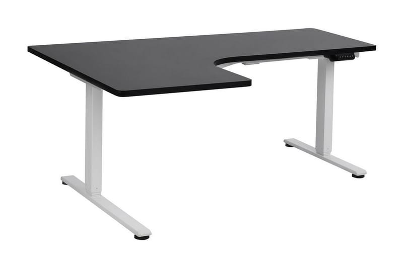 Bina Skrivebord 109x160 cm - Svart/Hvit - Møbler - Bord - Kontorbord - Skrivebord