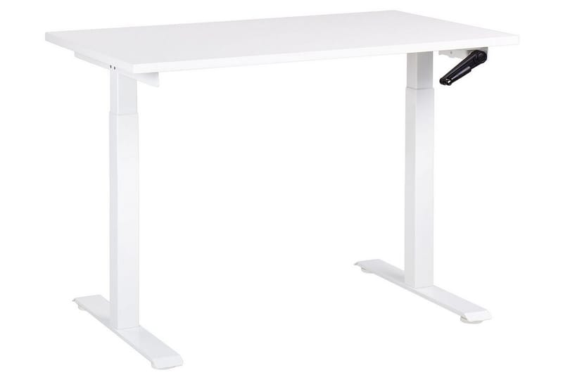 Bina Skrivebord 72x120 cm - Hvit - Møbler - Bord - Kontorbord - Skrivebord