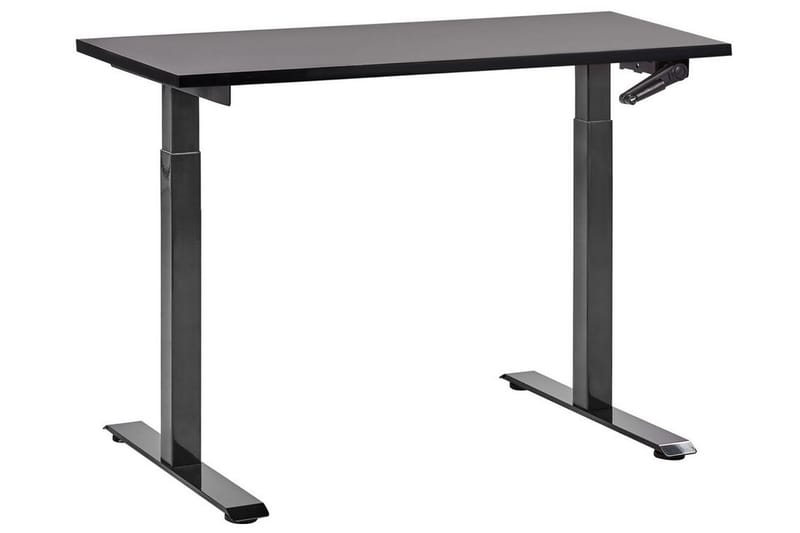 Bina Skrivebord 72x120 cm - Svart - Møbler - Bord - Kontorbord - Skrivebord