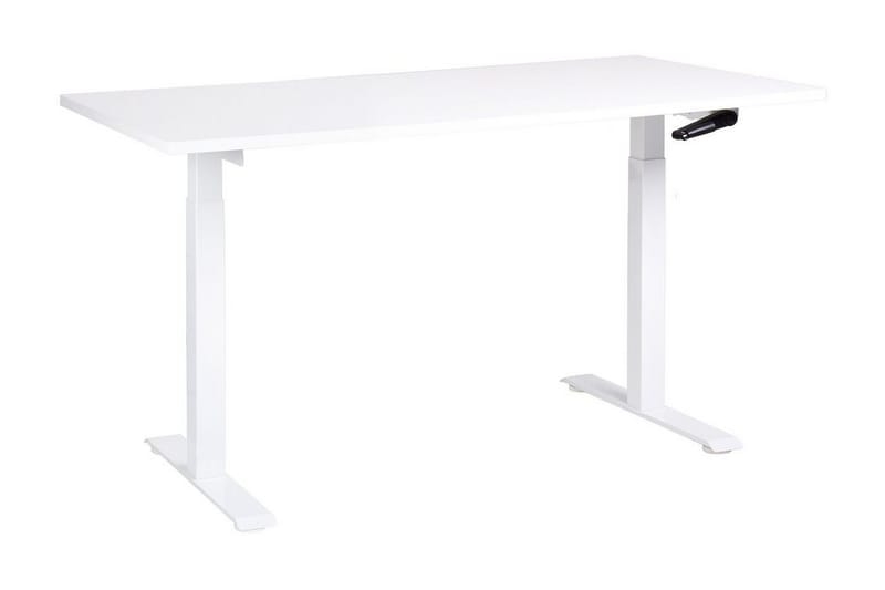 Bina Skrivebord 72x160 cm - Hvit - Møbler - Bord - Kontorbord - Skrivebord