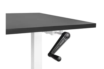 Bina Skrivebord 72x160 cm - Svart/Hvit - Møbler - Bord - Kontorbord - Skrivebord