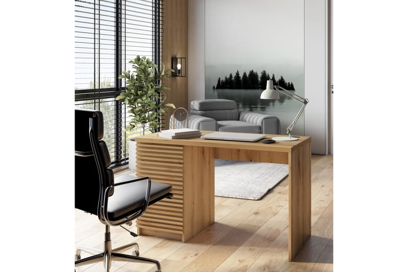 Skrivebord Bisett 120x60 cm - Brun - Skrivebord - Databord & PC bord