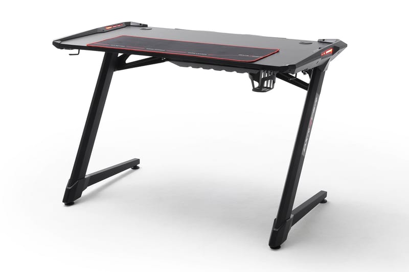 Gaming Skrivebord Ingleby 1 120 cm - Svart - Møbler - Bord - Kontorbord - Skrivebord