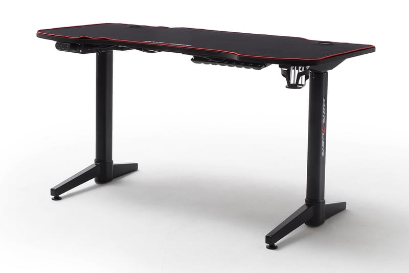 Gaming Skrivebord Ingleby 4 Hev - og Senkbart 140 cm - Svart - Møbler - Bord - Kontorbord - Skrivebord