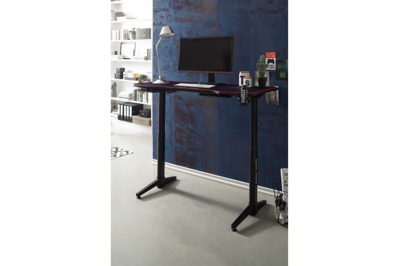 Gaming Skrivebord Ingleby 4 Hev - og Senkbart 140 cm - Svart - Møbler - Bord - Kontorbord - Skrivebord