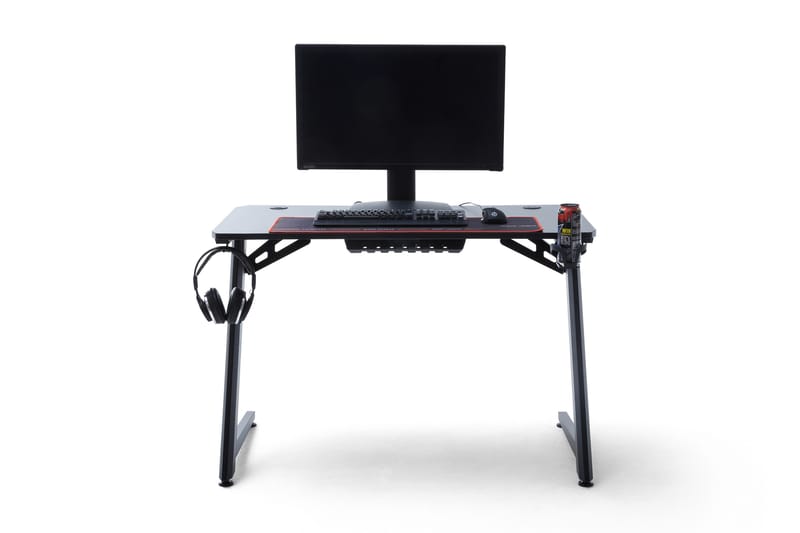 Gaming Skrivebord Ingleby 5 111 cm - Svart - Møbler - Bord - Kontorbord - Skrivebord