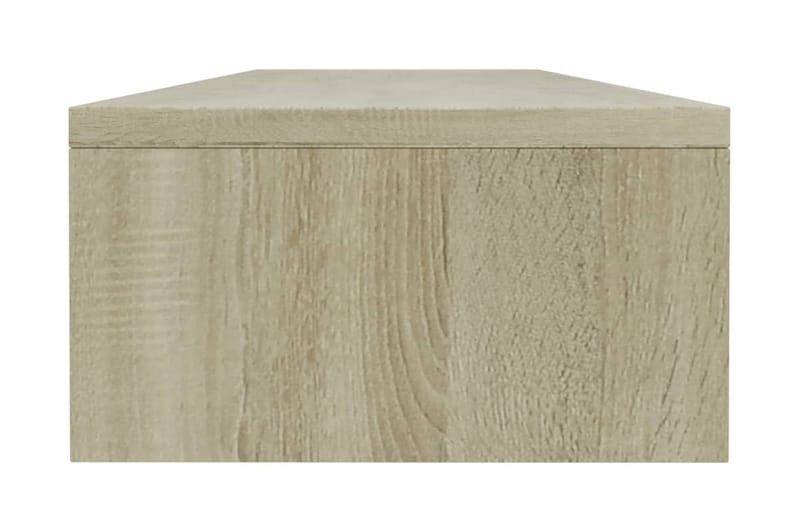 Skjermstativ sonoma eik 100x24x13 cm sponplate - Møbler - Bord - Kontorbord - Skrivebord