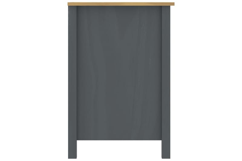 Skrivebord Hill Range grå 150x50x74 cm heltre furu - Møbler - Bord - Kontorbord - Skrivebord