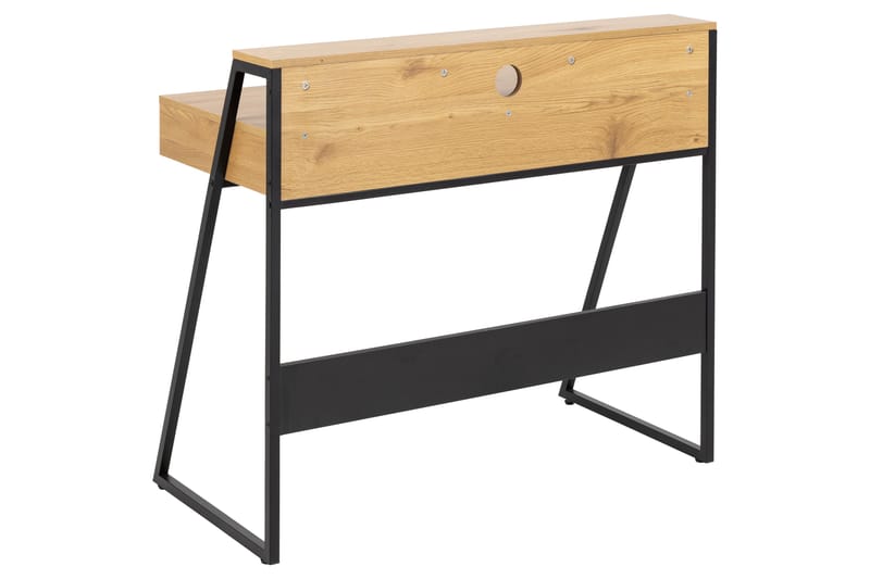 Skrivebord Lancelin 100x100 cm - Natur - Møbler - Bord - Kontorbord - Skrivebord