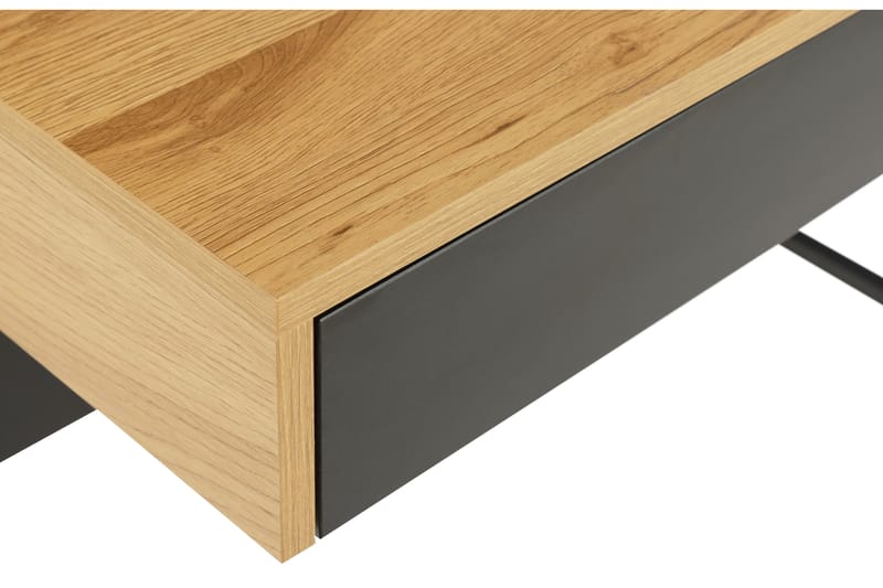 Skrivebord Lancelin 100x100 cm - Natur - Møbler - Bord - Kontorbord - Skrivebord