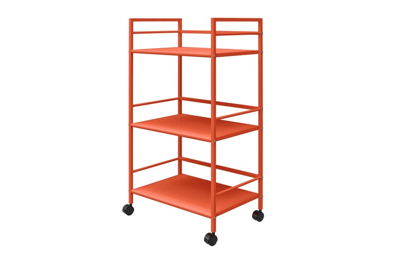 Drinkvogn CacHe 43x29 cm Oransje - Novogratz - Møbler - Bord - Serveringsvogn & serveringsbord - Rullevogn, rullebord & serveringsbord