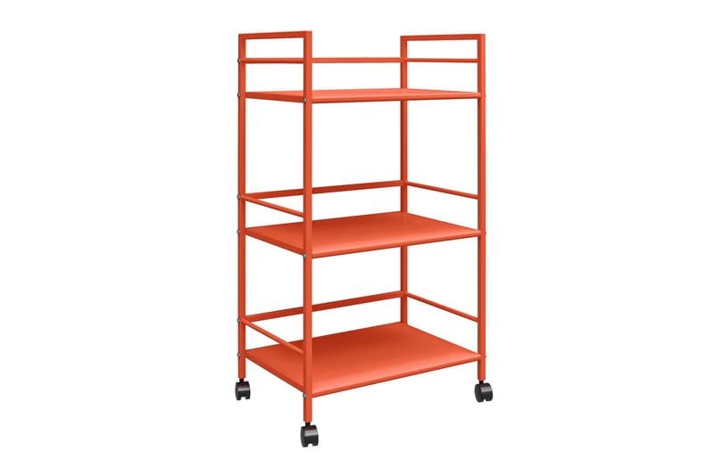 Drinkvogn CacHe 43x29 cm Oransje - Novogratz - Møbler - Bord - Serveringsvogn & serveringsbord - Rullevogn, rullebord & serveringsbord