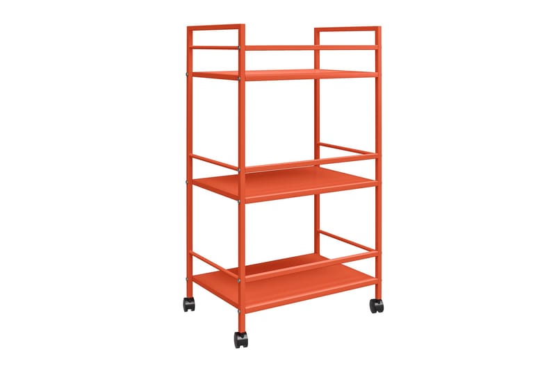 Drinkvogn CacHe 43x29 cm Oransje - Novogratz - Møbler - Bord - Serveringsvogn & serveringsbord - Rullevogn, rullebord & serveringsbord