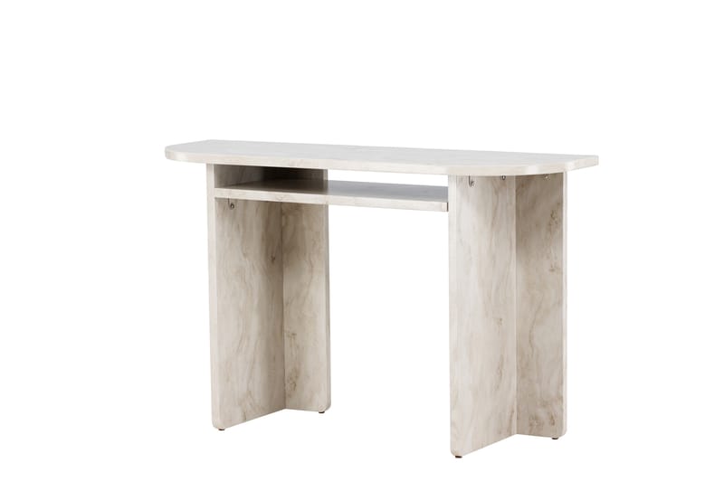 Ålesund Travertin Sidebord 120x40 cm - Beige - Møbler - Bord - Sofabord & salongbord