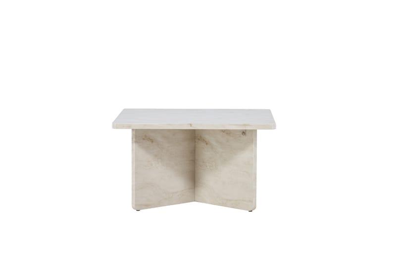 Ålesund Travertin Sofabord 75x75 cm - Beige - Møbler - Bord - Sofabord & salongbord