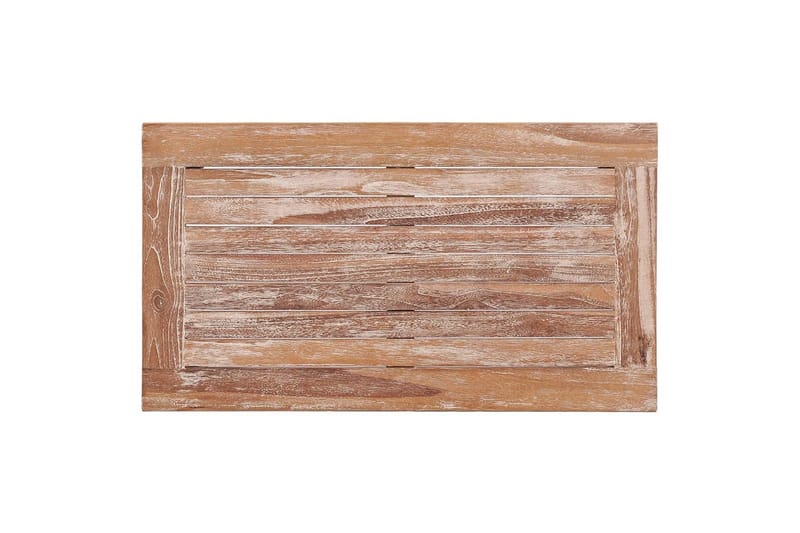 Batavia salongbord 90x50x45 cm hvitvasket heltre teak - Brun - Møbler - Bord - Sofabord & salongbord