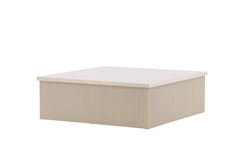 Lenox Sofabord 90x90 cm - Beige - Møbler - Bord - Sofabord & salongbord