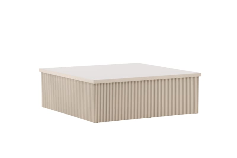 Lenox Sofabord 90x90 cm - Beige - Møbler - Bord - Sofabord & salongbord