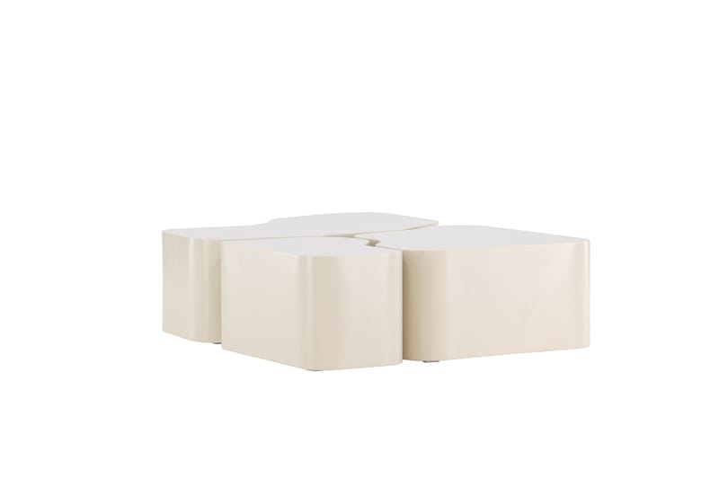 Nordland Soffbord 92x74 cm - Beige - Møbler - Bord - Sofabord & salongbord