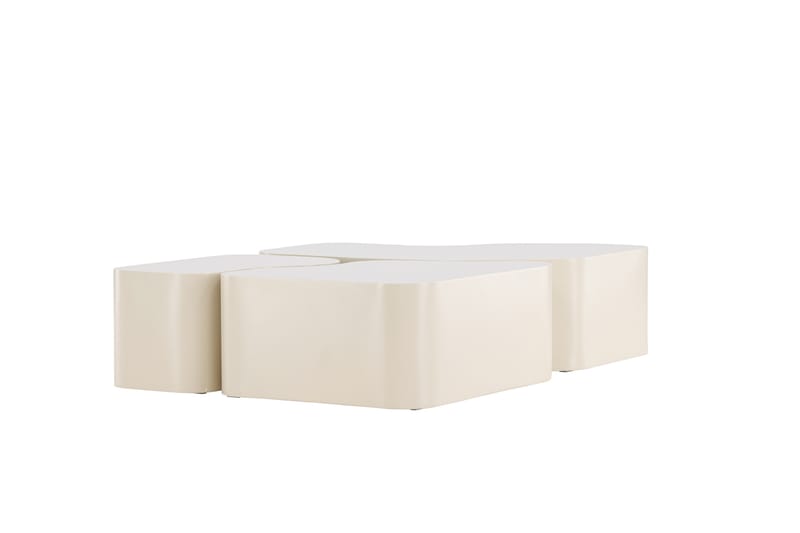 Nordland Soffbord 92x74 cm - Beige - Møbler - Bord - Sofabord & salongbord