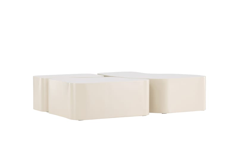 Nordland Soffbord 92x74 cm - Beige - Møbler - Bord - Sofabord & salongbord