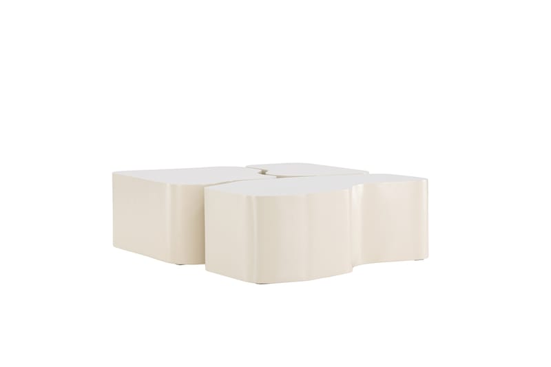 Nordland Soffbord 92x74 cm - Beige - Møbler - Bord - Sofabord & salongbord