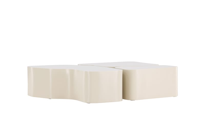 Nordland Soffbord 92x74 cm - Beige - Møbler - Bord - Sofabord & salongbord