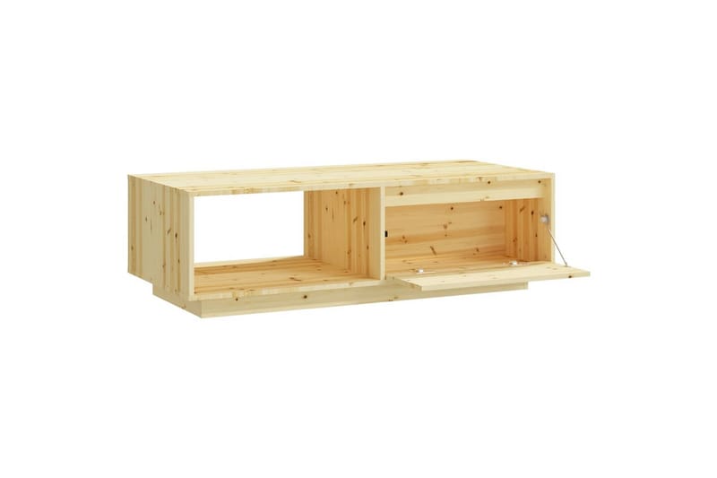 Salongbord 110x50x33,5 cm heltre gran - Brun - Møbler - Bord - Sofabord & salongbord