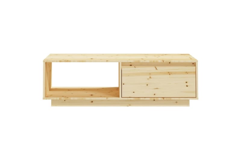 Salongbord 110x50x33,5 cm heltre gran - Brun - Møbler - Bord - Sofabord & salongbord