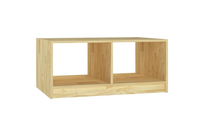 Salongbord 75x50x33,5 cm heltre furu - Brun - Møbler - Bord - Sofabord & salongbord