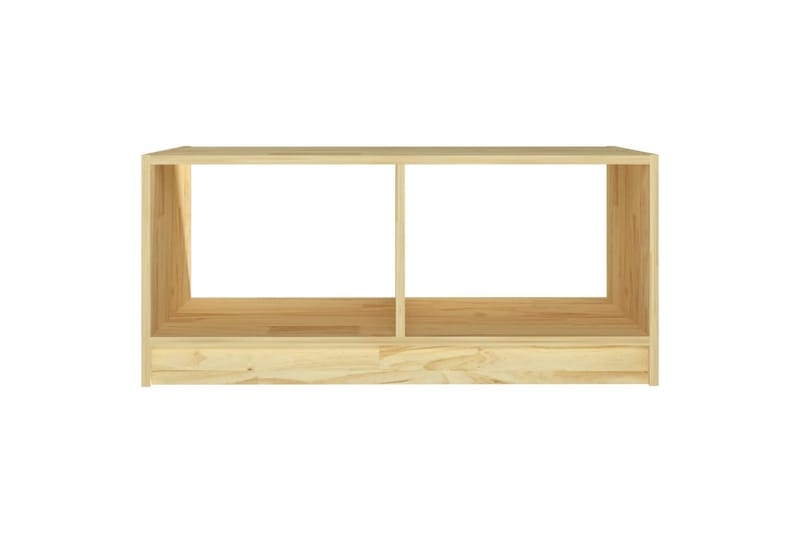 Salongbord 75x50x33,5 cm heltre furu - Brun - Møbler - Bord - Sofabord & salongbord