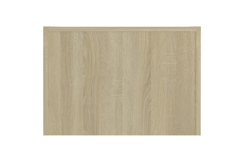 Salongbord sonoma eik 50x50x35 cm sponplate - Brun - Møbler - Bord - Sofabord & salongbord