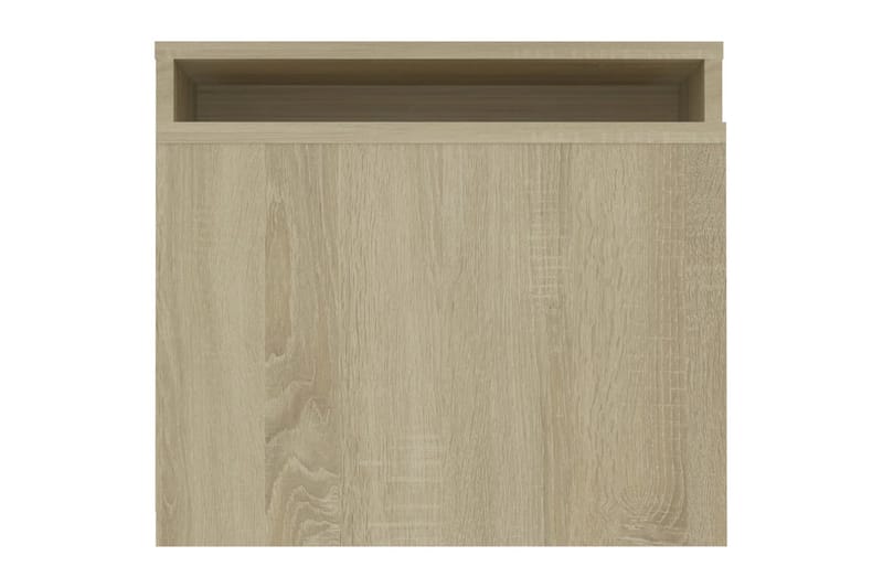 Salongbordsett sonoma eik 100x48x40 cm sponplate - Møbler - Bord - Sofabord & salongbord