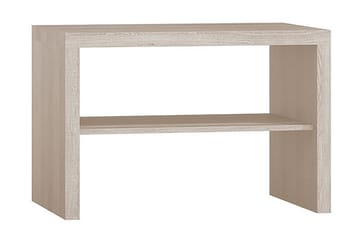 Sofabord Ciborro 90 cm med Oppbevaringshyller - Beige/Grå - Møbler - Bord - Sofabord & salongbord