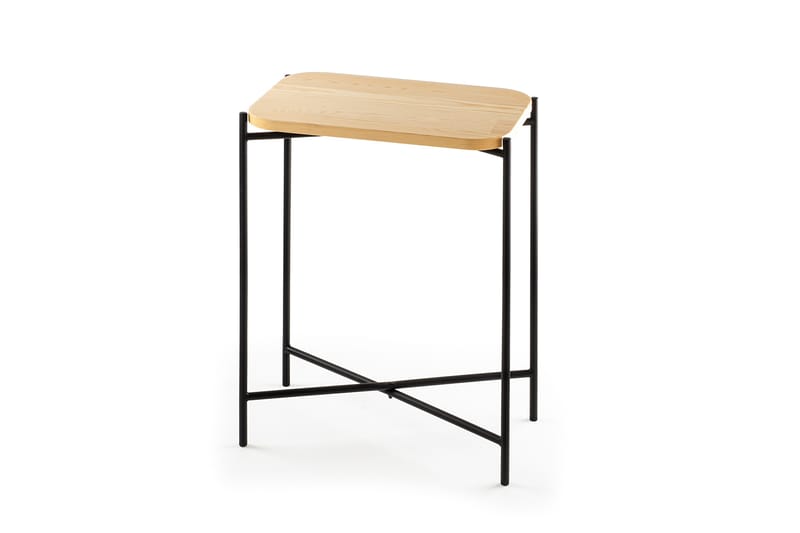 Sofabord Mamta 40 cm - Svart/Naturell - Møbler - Bord - Sofabord & salongbord