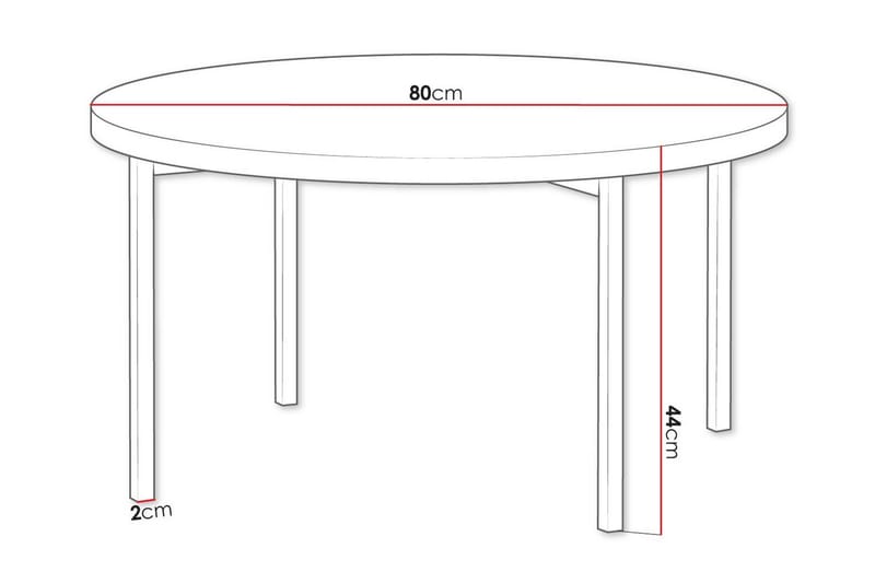 Soffbord Staffin - Svart - Møbler - Bord - Sofabord & salongbord