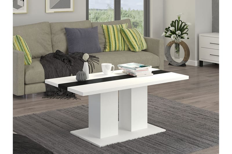 Soffbord Tallow 60 cm - Hvid - Møbler - Bord - Sofabord & salongbord