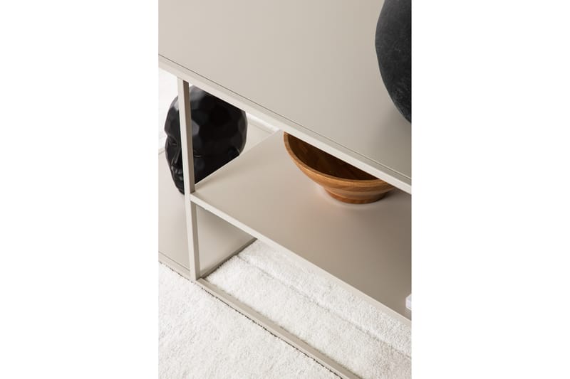 Staal Sofabord 120 cm - Beige - Møbler - Bord - Sofabord & salongbord