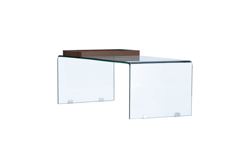 Telemark Sofabord 110x50 cm - Transparent - Møbler - Bord - Sofabord & salongbord