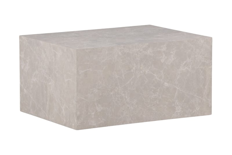 Travertin Sofabord Steinar 80x60x40 cm - Beige - Møbler - Bord - Sofabord & salongbord