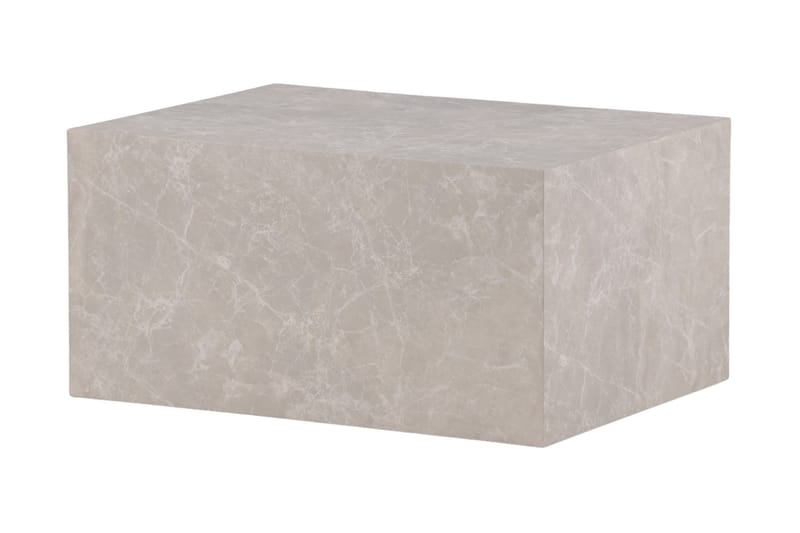 Travertin Sofabord Steinar 80x60x40 cm - Beige - Møbler - Bord - Sofabord & salongbord