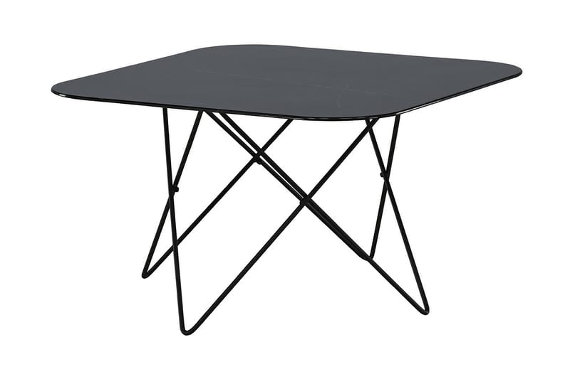 Tristar Sofabord 80 cm - Svart - Møbler - Bord - Sofabord & salongbord