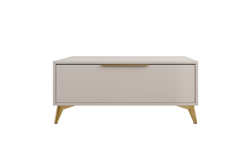 Sofabord Vemdalen 104 cm - Sand beige - Møbler - Bord - Sofabord & salongbord